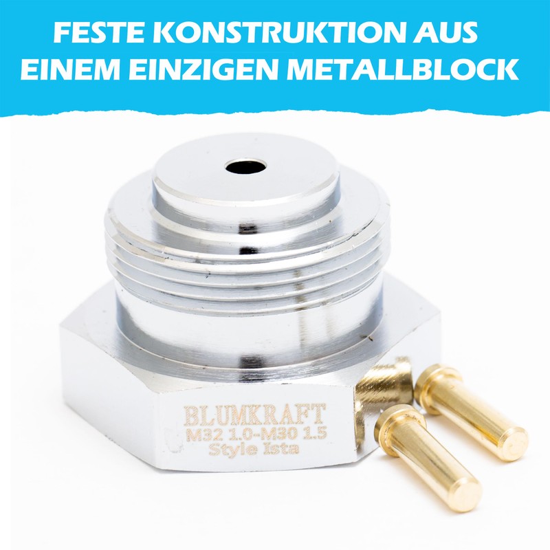 BLUMKRAFT ISTA Radiator Adaptor Connector M32 x 1 to M30