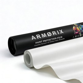 Rockrose Ultra TPU Matte PPF Film for Car Paint Protection 6 in x 5FT Self-Healing, UV Protection, Scratch & Stain Resistant Hydrophobic, Wet Installation, Strong Adhesive, 7.5 mil