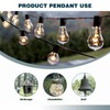 Ticway Outdoor Diamond Anti-Drop Plant Hooks, 20 Pack Spiral Q