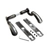 Gedotec Handle Set Wrought Iron Door Fitting Antique Black Door