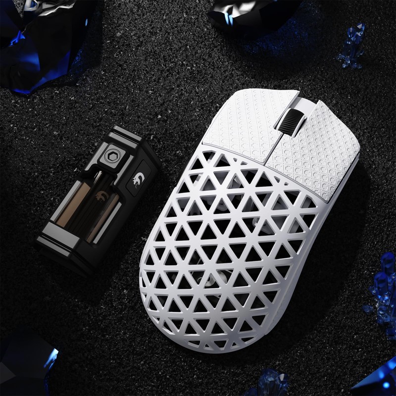 MAMBASNAKE M5 Ultra Wireless Gaming Mouse,39g Carbon Fiber,42K DPI PAW3950
