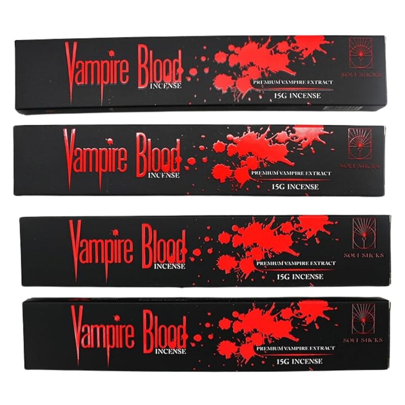 SOUL STICKS Vampire Blood Fragrance Incense Sticks (6 Pack Each