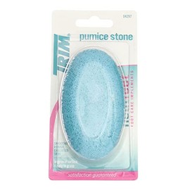 Trim Large Blue Oval Pumice Stone, 0.09 Pound