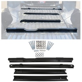 ECOTRIC Short Bed Crossmember Kit Compatible with 1999-2018 Ford F-250 F-350 F-450 Super Duty Replacement for BC3Z9911215B F81Z9911215BA Bed Rails