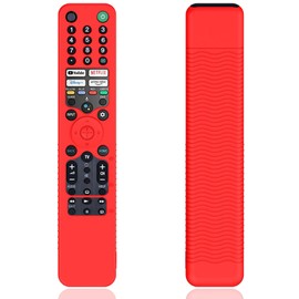 Remote Cover Compatible with Sony Smart TV Remote, Shockproof Case for RMF-TX500E RMF-TX611U RMF-TX500P Remote Controller Lightweight Anti-Slip Skin-Friendly Silicone Skin Sleeve
