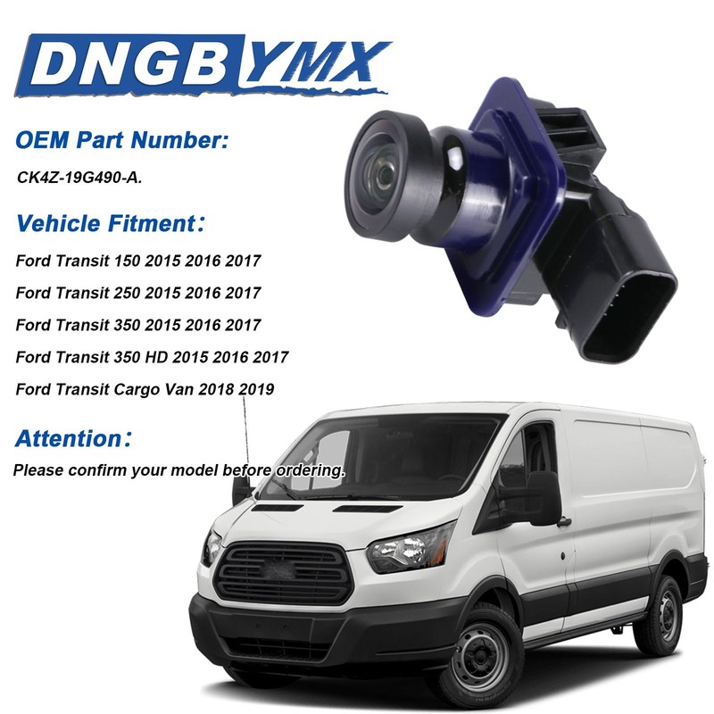 Dngbymx Rear View Backup Camera Compatible with Ford Transit 150