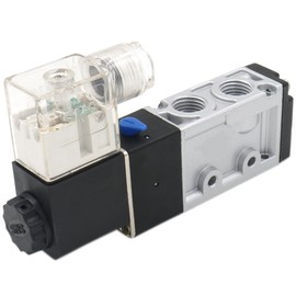 Heschen MVSC-220-4E1 Electric Pneumatic Solenoid Valve 24VDC PT1/4 5 Way 2 Position CE