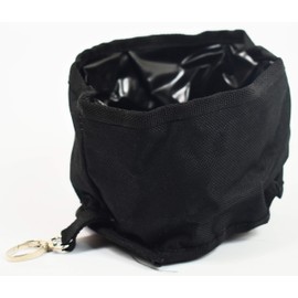 Assorted Colors Travel Pet Bowl - Maroon, Pink, Purple and Black