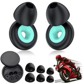 Artevive Moto Earplugs, 27 db, Reusable Artevive Earplugs, Artvive Snoring Silent Earplugs, Motorcycle Noise Reducing Earplugs, Earplugs for Sleeping and Noise Reduction