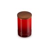 Le Creuset Signature Salt Cellar and Storage Canister with Wood