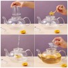 Glass Teapot Set with Removable Infuser, Atarvana 600ml Glass Tea
