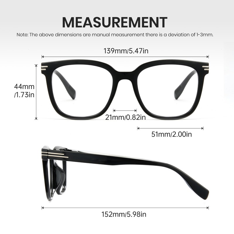 Cyxus Blue Light Glasses for Men Women Reduce Eye Strain