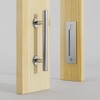 CCJH 24 cm Barn Door Handle Sliding Door Handle Stainless