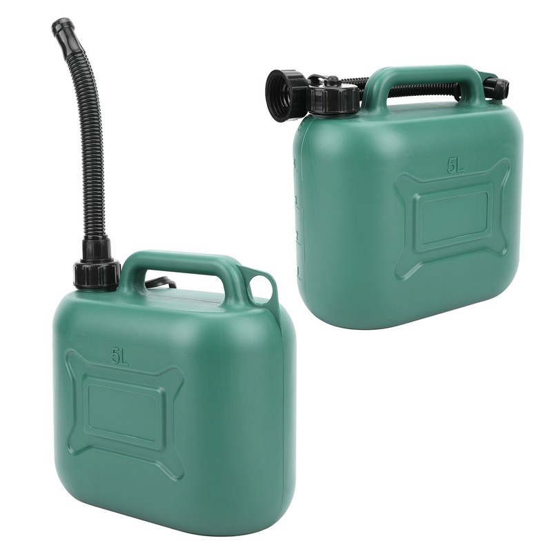 Jerry Can ABS Plastic Portable Gas Canister Military Style Oil