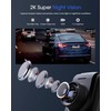 Dash Cam WiFi 2K, Car Camera with APP, Front Dash