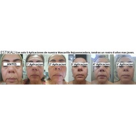 Mascarilla Rejuvecedora 5 Aplicaciones + Efecto Lifting Todo Tipo De Piel