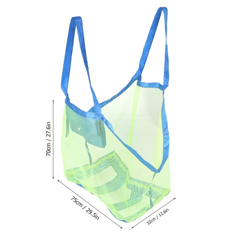 1 Piece Sandy Beach Child Toy Storage Mesh Bag Portable
