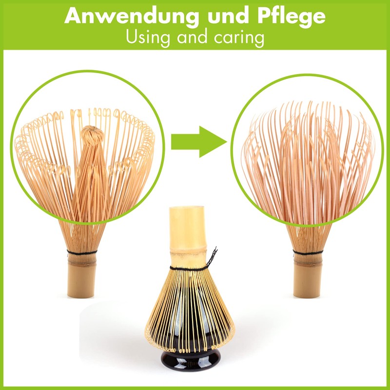 Goodwei Complete Matcha Set - Ceremonial Cup with Whisk and