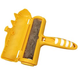 Nado Care Pet Hair Remover Roller - Lint Roller for Pet Hair - Self Cleaning Dog & Cat Hair Remover - Remove Dog, Cat Hair From Furniture, Carpets, Bedding, Clothing & More. (White)