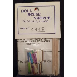 Doll House Shoppe Vintage Miniature DOLL HOUSE SHOPPE Christmas Tree Paper Chain Kit #4443 - NOS