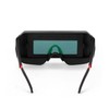 Professional Solar Energy Auto Darkening Welding Safety Goggles Anti-glare Ultraviolet