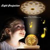 MJKOPEE Music Box Crystal Ball with Light, 3D Music Boxes