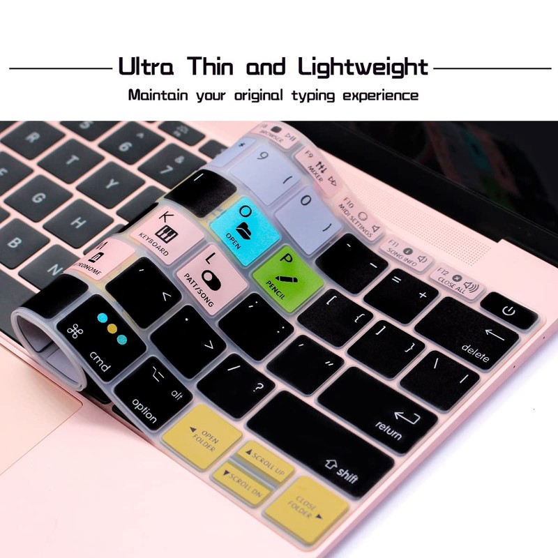 HRH Fruity Loops FL Studio Hotkey Silicone Keyboard Cover Skin