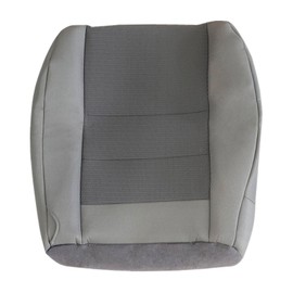 NLQR Front Passenger Side Bottom Replacement Cloth Seat Cover Med Flint Gray #2E or 3E Compatible with Ford F250 F350 F450 F550 2003 2004 2005 2006 2007