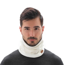 NovForth Winter Neck Warmer Men Ski, Neck Gaiter Face Scarf Women, Fleece Scarf for Men Gaiter Mask, Thick Windproof Scarves