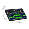 Live Sound Card Audio Mixer Recording Desktop Singing BT Power