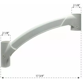 Innovaplas Products Short Handrail for Above Ground BiltMor Swimming Pool Step