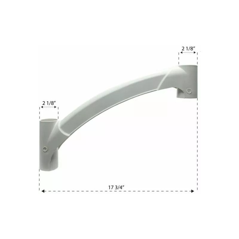 Innovaplas Products Short Handrail for Above Ground BiltMor Swimming Pool