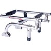 Amarine-made Marine Boat Foldable Stainless Steel 3 Steps Ladders Stern