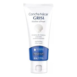 Crema Aclarante e Hidratante para Manos | Concha Nácar Día y Noche | Grisi 80ml