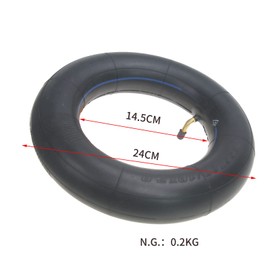 LHROPA 255 X 80 & 10 X 3.0 10-inch 10″ Heavy Duty Inner Tube w/ 90° Bent Valve Replace for Kugoo M4 Pro, kukirin g3 pro, kukirin g2 max Electric Kick Scooter Wheel Parts