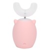 U Shaped Automatic Toothbrush Cartoon Ultrasonic Toothbrush Oral Cleaning Brush