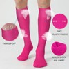 XZQTIVE Baseball Belt and Socks Combo Set Adjustable Softball Belt