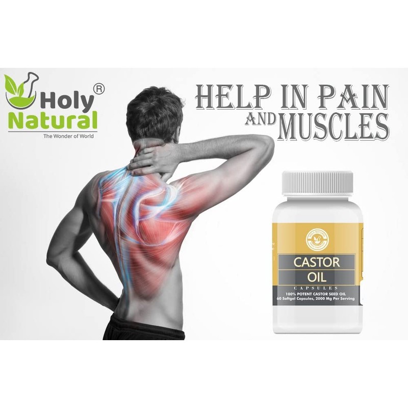 Sheltr Sheltr Castor Oil Capsules - 60 Softgel Capsule