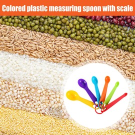 Kitchen Measuring Spoons,Food Cooking Kitchen Scale Spoon | Measure Dry and Liquid Ingredients Spoons for Beginners for Salt, Mung Bean, Red Beans