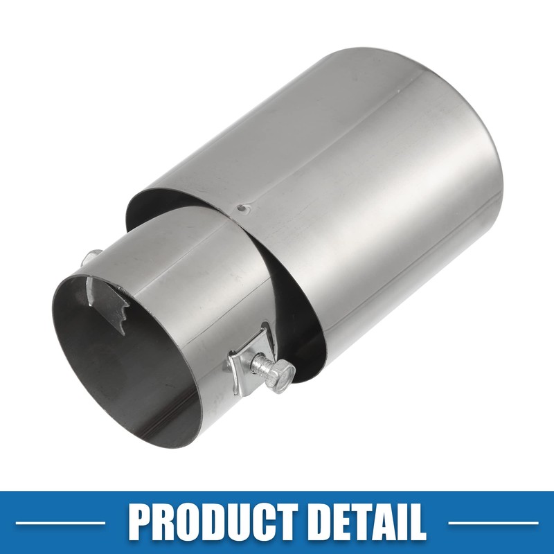 X AUTOHAUX Car Exhaust Tip Pipe 1.5" - 2.25" Exhaust