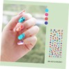 minkissy DIY Boys and Girls Nail Stickers 3 Sheets Sea