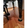 Grand Piano Caster Cups in Black - 5.5 inches (Set