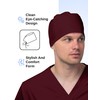 DOKTORAM Maroon Working Cap Made for Easy Adjustment and Comfort