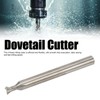 Dovetail End Mill Cutter High Hardness Alloy 5mm 4 Flutes
