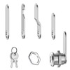 25mm Mailbox Lock with Key Alike, Security Letterbox Lock Cabinet