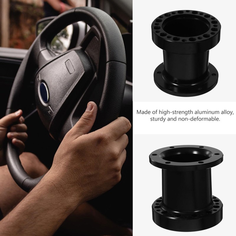 iplusmile 1set Car Steering Wheel Adapter Plate Steering Wheel Adapter