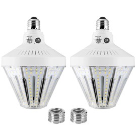 600W Equivalent Led Corn light bulbs,60W 9000 Lumens LED Corn Bulb 5000K Daylight White Lamp,E26 Medium/E39 Mogul Base,2-Pack Large Area Lights For Outdoor Indoor Garage Warehouse High Bay Lighting