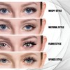 Fenshine Cluster Lashes Individual Lashes Wide Stem C/D Curl 9-15