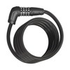 ABUS (アブス) Bike Cable Lock Matte Black 180 cm NUMERO