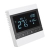 AC220V Touch Screen Thermostat WallHanging Stove Temperature Controller for Water/Floor
